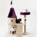 Cute boom Castle-type pet cat dog tree house